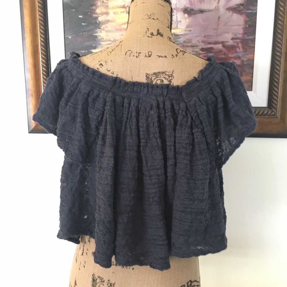 Free People Cropped Blouse - Picture 5 of 5